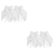thumbnail image 4 of Matsuzay 50 piezas de poliéster conveniente y ahorro de tiempo - 50 piezas de cinta Mariage fácil de instalar y quitar sin lazo propio blanco Blanco 50 piezas/paquete 2Conjunto, 4 of 6