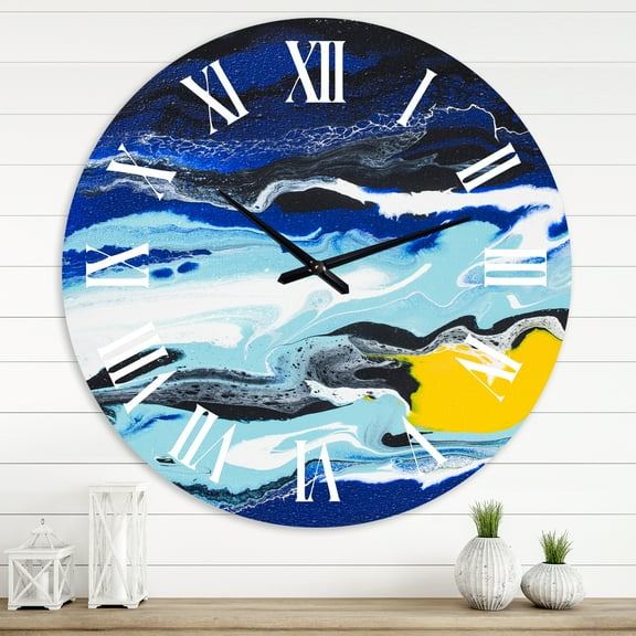 Designart 1 in Quartz Modern/Contemporary Wall Clock