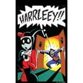 thumbnail image 2 of Batman Animated Series Harley Quinn and Joker Men's Black Sleep Pajama Shorts-Medium, 2 of 4