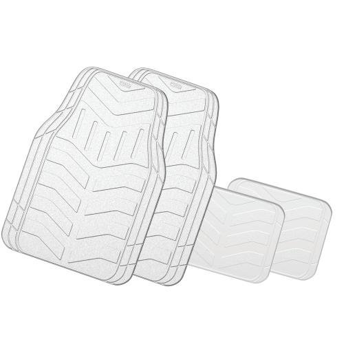 Kraco VH590493 Vnyl 4Pc Mat SetClear