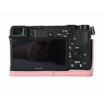 thumbnail image 2 of GadgetCom Camera Half Case Compatible with Alpha 6400 A6400 , Anti-Slip PU Leather Shell Protective Cover, 2 of 7