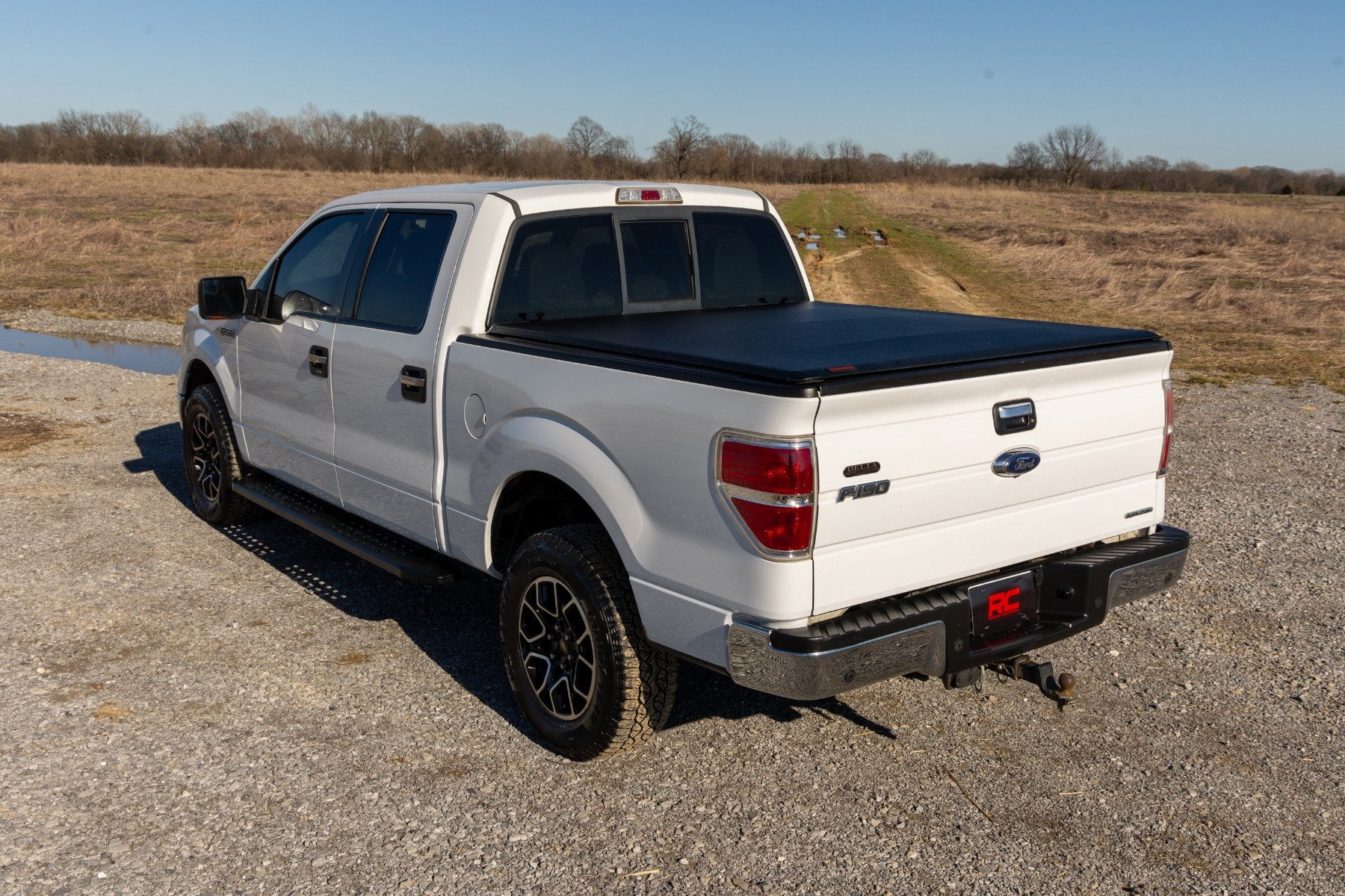 Rough Country Soft Roll-Up Bed Cover for 2004-2014 Ford F-150 | 5'7" - 42509550