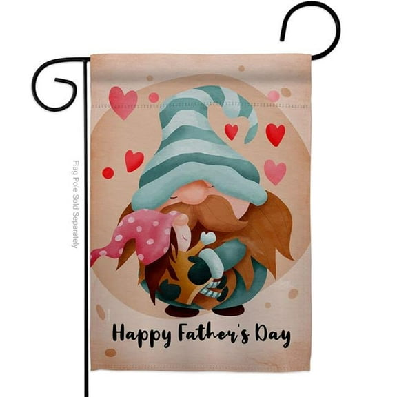 Breeze Decor G120056-BO My Father Gmone Family Day 13 x 18.5 in. Double-Sided Decorative Vertical Garden Flags for House Decoration Banner Yard Gift