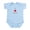 Sky Blue, variant on CafePress - I Love (Heart) Nani Infant Bodysuit - Baby Light Bodysuit, Size Newborn - 24 Months