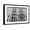 Black Frame, variant on Art.com A Fire Escape of an Apartment Building in New York City Stretched Canvas Print Wall Art by kasto, 36" x 24"