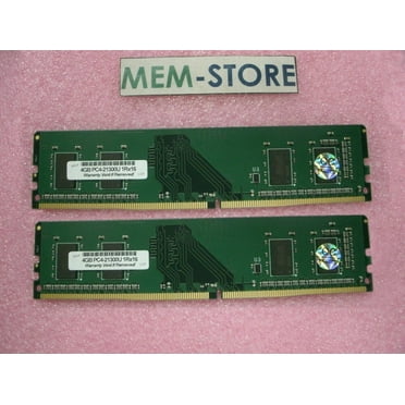 8GB (2x4GB) DDR4 2666MHz UDIMM Crucial CT2K4G4DFS8266 Equivalent Desktop Memory (3rd Party)