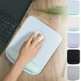 thumbnail image 1 of Uscallm 4Pcs Ergonomic Mouse Pad Wrist Rest Support, Office Computer Desk Accessory, Thick Rubber Base Non-Slip Mousepad, Comfortable Hand Wrist Pad for Typing Gaming, 1 of 9