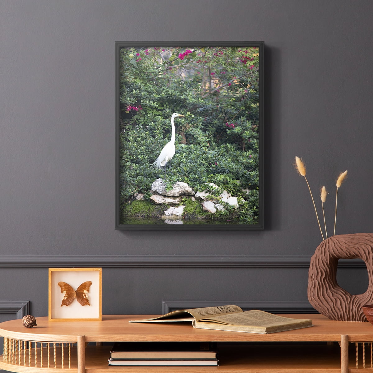 Matisse MDCCCXXI Framed Print in Black Solid Wood 16 x 20 Framed Print