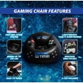 thumbnail image 4 of Silla inflable para juegos FranFusion para niños y adolescentes con portavasos, 4 of 9