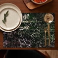 thumbnail image 5 of Math Equations Glowing Formulas Black Pattern Summer Placemats Table Placemats Set Of 4-Linen Kitchen Washable Placemats Table Mats 11.8"x17.7" Non-Slip Heat Resistant, 5 of 6
