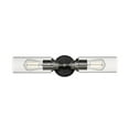 thumbnail image 2 of 2412-MB/HBZ Millennium Lighting 2 Light Bath Vanity-5.5 Inch Tall and 23.5 Inch Wide-Matte Black/Heirloom Bronze Finish, 2 of 5