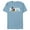 Ocean Blue, variant on Disney Mickey Mouse Best Papà Ever La Festa del Papà - Short Sleeve Blended T-Shirt for Adults - Customized-Dark Heather