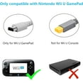thumbnail image 4 of Cargador para Gamepad de Wii U, cable de carga de repuesto para adaptador de corriente CA para Gamepad de Nintendo Wii U, 4 of 7