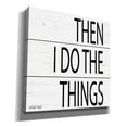 thumbnail image 2 of Epic Graffiti 'Then I Do Things' by Cindy Jacobs, Canvas Wall Art, 12"x12", 2 of 2