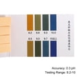 thumbnail image 4 of Uxcell pH8.2 to pH10 Test Strips 160 Litmus Indicator Paper Alkaline Acid Testing, 2 Pack, 4 of 6