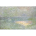 thumbnail image 2 of Monet, Claude 14x10 White Modern Wood Framed Museum Art Print Titled - Waterloo Bridge, 1902, 2 of 4