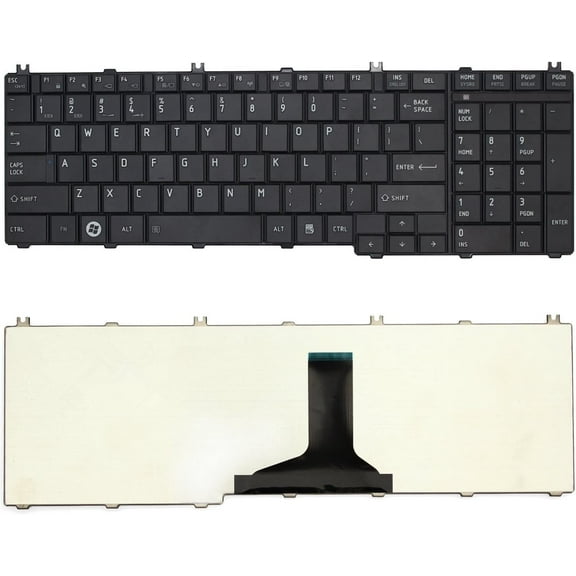 New US Black English Laptop Keyboard Replacement for Toshiba Satellite C675D-S7101 C675D-S7109 C675D-S7212 C675D-S7310 C675D-S7325 C675D-S7328