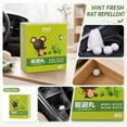 thumbnail image 7 of Mouse Rodent Repellent,4 Pack Peppermint Oil Mouse Repellent Balls for Rats Mice Deterrent, Natural Mouse Traps for Indoor Outdoor Use, Keep Rodents Away from Garden and Home, Family & Pet Safe, 7 of 7