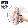 thumbnail image 3 of Modern 40oz Tumbler– Stainless Steel Insulated Tumbler with Handle and Straw, Large Capacity Travel Cup for Hot & Cold Drinks, 3 of 7