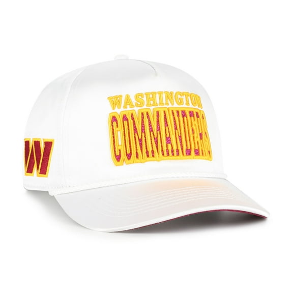 Women's '47  White Washington Commanders Outspoken Hitch Adjustable Hat