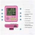 thumbnail image 4 of Tong Digital Rechargeable Portable Clamp/Holder On With LCD Screen USB Charging For Piano Violin Drum, 4 of 6