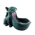 thumbnail image 2 of GUOOL Cat Key Bowl Large Mouth Sculpture Candy Dish for Housewarming Birthday Home Blue Cat, 2 of 9