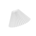 thumbnail image 1 of Langgg Abat-Jour Moderne en Forme d'Éventail Anti-Poussière Blanc_24cm, 1 of 9
