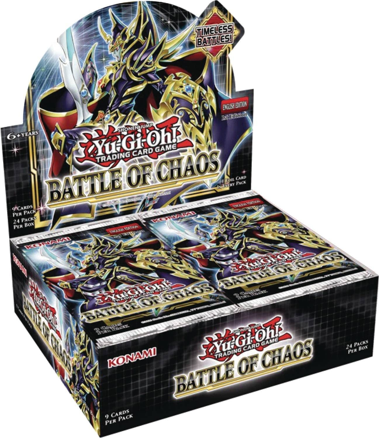 24 Packs TCG Chaos Impact Booster Box Yu-Gi-Oh 