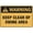 Warning Sign 1, variant on Vintage Metal Tin Sign Warning Heavy Vehicles Sign 8"x12" Rustic Metal Tin, Home Outdoor Art Wall Decorations For Cafe Bar Kitchen, Indoor Outdoor Heavy Vehicle Warning Marker