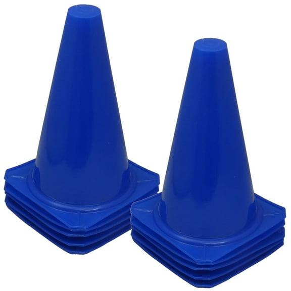 9 inch blue cones - single
