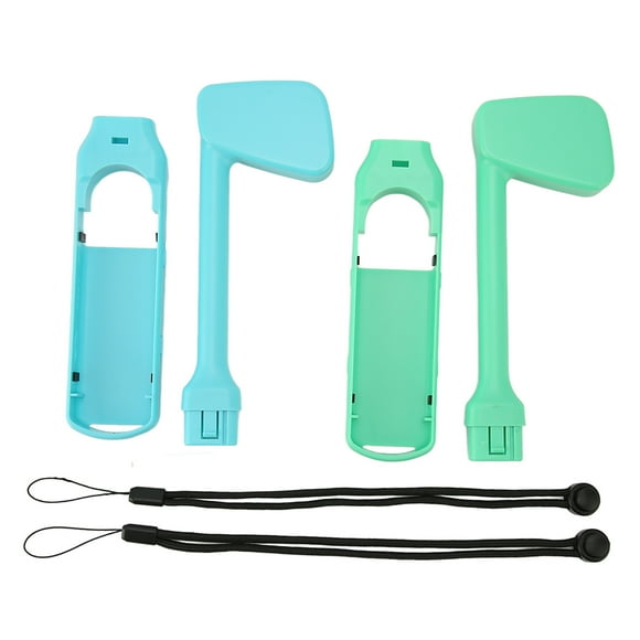 Clubs, Ergonomic Adjustable Portable Low Delay Game Rod For Game Controllers Blue And Green