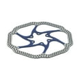 thumbnail image 5 of Bicycle 160/180mm Stainless Rotors Disc Bike Brake for Rotor Blue 160, 5 of 9