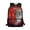 Flame Wolf Print, variant on HUIACONG Cute Elephant School Backpack for Girls Ages 6-18 Large Capacity Water Resistant Bookbag for Elementary Middle High School Students Daily School Use