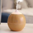 thumbnail image 4 of 130ml Multifonction Humidificateur Aromathérapie Humidificateur Diffuseur Veilleuse (Bois Clair), 4 of 8