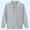 Gray, variant on Boys Girls Polo Shirt, Long Sleeve Solid Color Lapel Collar Casual School Uniform Tops Gray 12T