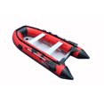 thumbnail image 1 of Boatify 9.8ft Inflatable Boat Raft Fishing Dinghy Pontoon Boat Kayak with Aluminum RED, 1 of 2