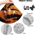 thumbnail image 6 of TSOVTHRID Tiger Pattern Set of 4 Gaming Chair Covers Slipcovers, Stretchable Breathable Computer Reclining Gaming Chair Seat Cover with Armrest Covers, 6 of 7