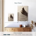 thumbnail image 4 of Elephant Stock White Zen Wall Art - Vertical Canvas Wall Art - Living Room Wall Decor - Wellness Canvas - Beige And Brown Decor - 8" x 12", 4 of 8