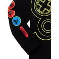 thumbnail image 3 of Seven Oaks Boys Gaming Controller Graphic Hooded Sweatshirt, Sizes 4-16, 3 of 3
