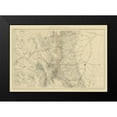 thumbnail image 2 of USGS 14x11 Black Modern Framed Museum Art Print Titled - Colorado North Central Colorado Sheet - USGS 1881, 2 of 5