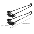 thumbnail image 2 of DEEPCRAFF 2Pcs Sturdy Black Metal Folding Desk Legs Easy Install Non Slip Table Replacement Legs, 2 of 8
