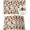 Bright Red Gray Light Beige, variant on Christmas Placemats Set of 4 Pine Trees Forest Snow Christmas Placemats for Dining Table Christmas Cottage Table Mat Winter Holiday Home Party Kitchen Table Decorations