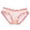 Pink, variant on CENTIE Lingerie for Women Elegant Sheer Mesh Lace Multicolor Panties for Women Blue L