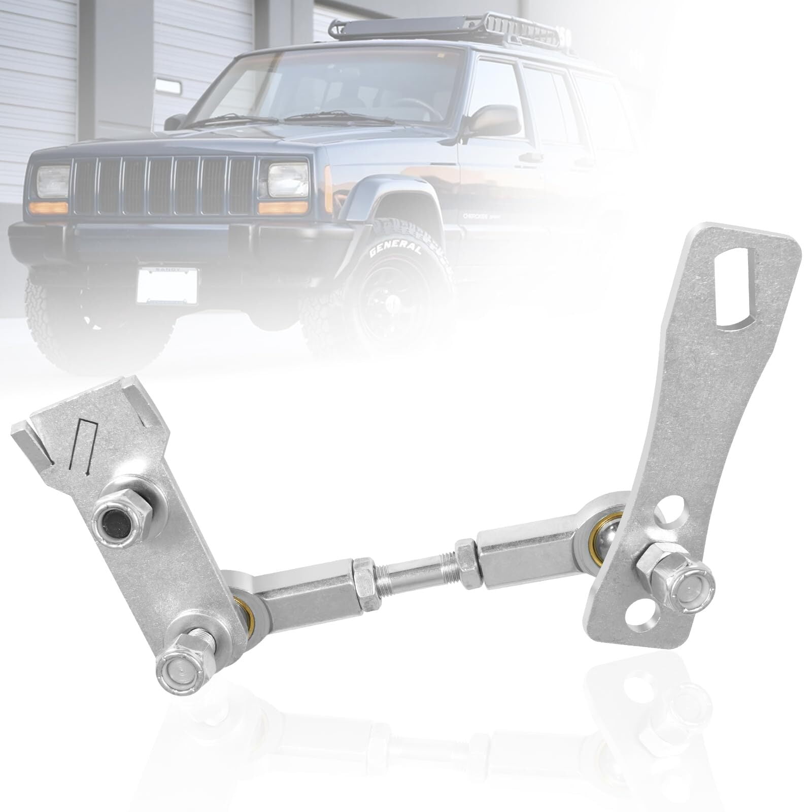 MEUS Racing CNC Aluminum Front and Rear Axle for SCX24 90081