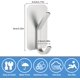 thumbnail image 2 of Gancho Adhesivo 4 Piezas Gancho de Pared Adhesivo 3M para Baño Cocina Puerta de Oficina, Antioxidante e Impermeable sin Perforar Toallero, Plata, 2 of 5