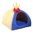 thumbnail image 2 of Tente pour Chat Maison Lit de Sommeil pour Animaux Intimité Antidérapant Lavable en Machine Auto-Chauffant, 2 of 9