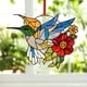 thumbnail image 1 of Colgante de Vitral con Forma de Colibrí de Un Día, 1 of 6