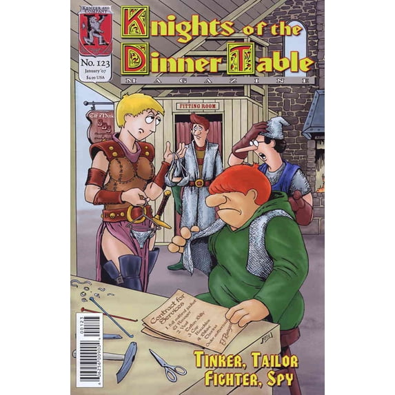 Knights of the Dinner Table #123 VF ; Kenzer and Company Comic Book