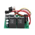 thumbnail image 4 of DC Motor Controller, Motor CW CCW Switch 10-50V Barrier Terminal Block Adjustable  For Industrial Use, 4 of 8