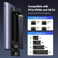 thumbnail image 3 of Carcasa SSD UGREEN M.2 NVMe SATA USB 3.2 Gen 2 de 10 Gbps, 3 of 7